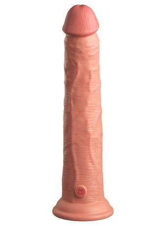 10" Dual Density Silicone Cock